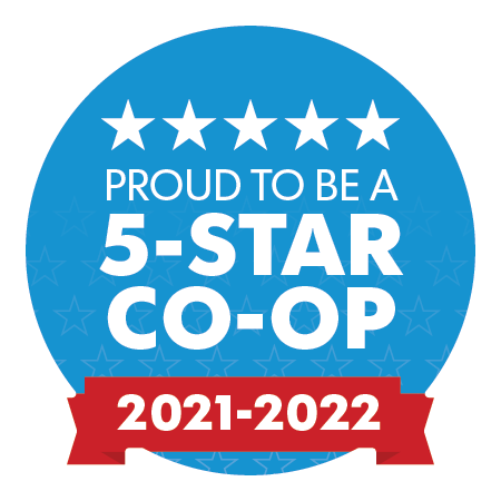 5 Star Co-op badge