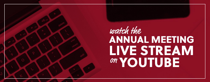 YouTube Annual Meeting Livestream Banner